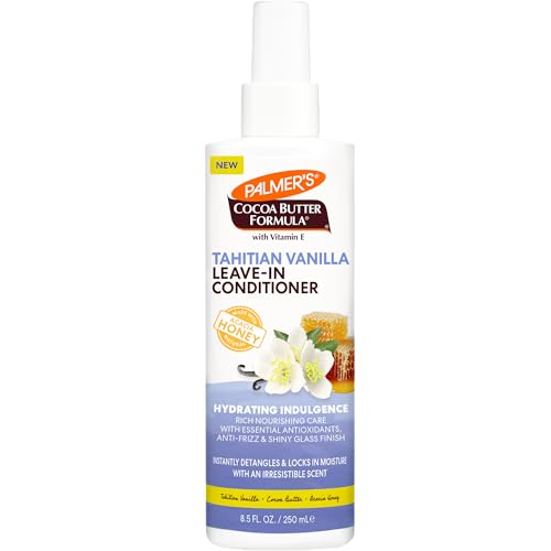 Palmer's Tahitian Vanilla Leave-In Conditioner - 8.5 Oz Hydrating Detangler
