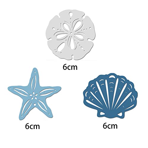 36Pcs Wooden Beach Ornaments - Starfish & Shells for DIY Decor