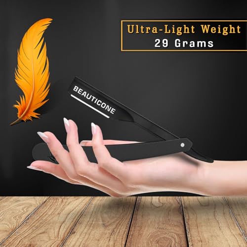 Beauticone Straight Razor Kit for Men - Professional Barber Blade