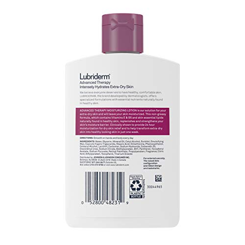 Lubriderm Advanced Therapy Body Lotion 6 oz Pack of 2 - Long-Lasting Hydration