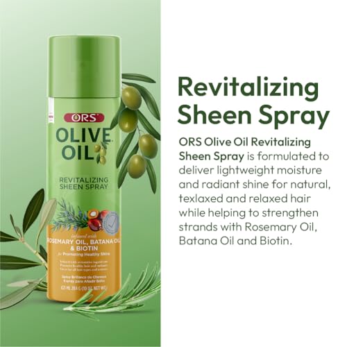 ORS Olive Oil Revitalizing Sheen Spray with Rosemary & Biotin - 10 oz