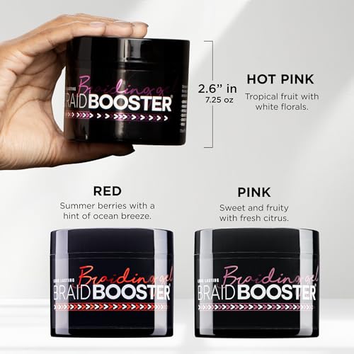 Style Factor Braid Booster Braiding Gel - Strong Hold Hair Gel, 7.25 oz