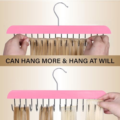Hair Extension Holder & Hanger - 16-Inch Weft Organizer Rack