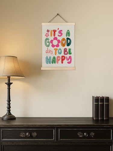 Inspirational Canvas Wall Art - Positive Quote Framed Print 12x16