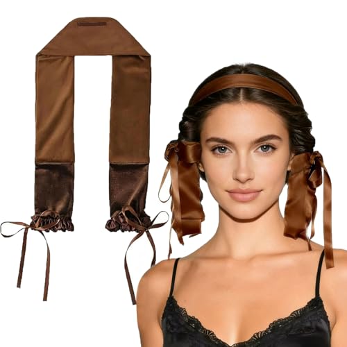 TWIGTUN Heatless Hair Curlers for Overnight Natural Waves - Soft Suede Rollers