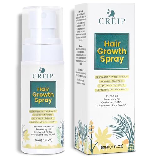 Natural Hair Growth Oil Spray with Biotin & Rosemary Oil