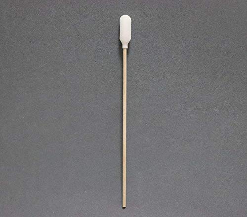 Large Foam Cleaning Swabs - 100pcs 6" Cotton Tipped with Wooden Handle | Ideal for Cleanroom Use
