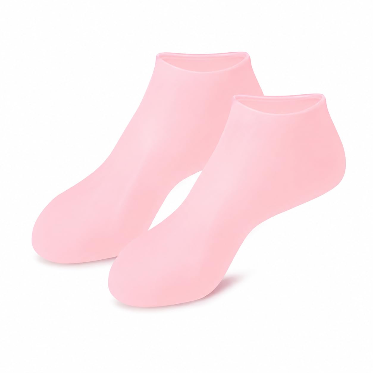 Moisturizing Socks for Dry Cracked Heels - 1 Pair Silicone Foot Socks for Women & Men, Rough Skin Softening, Reusable Hydration Socks, Mother's Day Gift