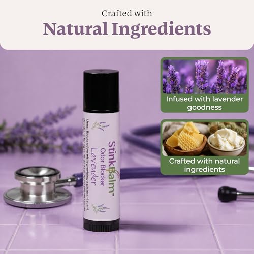 StinkBalm Lavender Odor Masking Balm for Daily Use