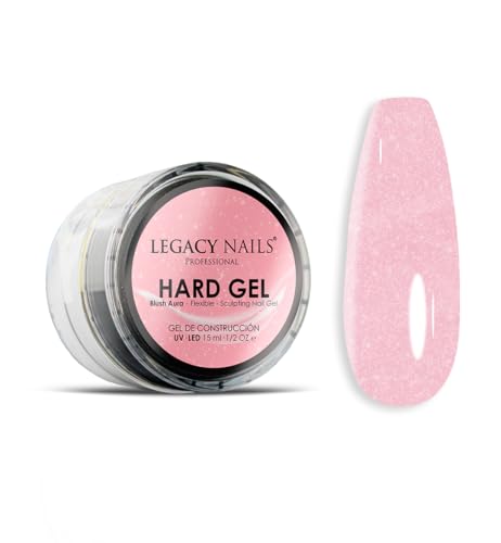 Legacy Nails Hard Builder Gel - Sculpt & Build Extensions | Blush Aura
