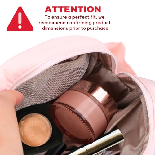Pink Glass Cream Jar Set - 4 Refillable 50ml Cosmetic Containers with Rose Gold Lids