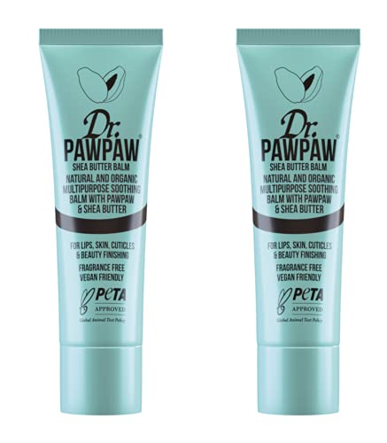 Dr. PawPaw Shea Butter Multipurpose Balm Set - Vegan Lip & Skin Moisturizer