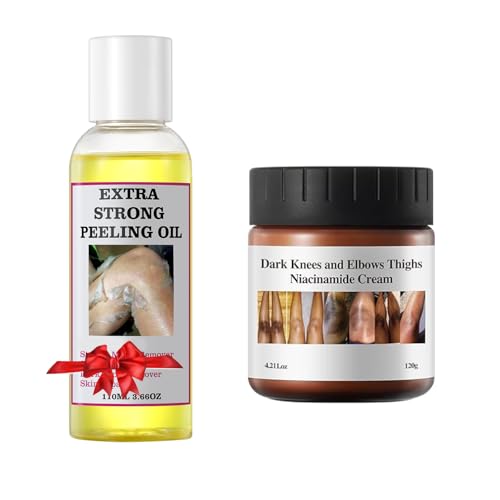 YAFUSIPE Yellow Peeling Oil for Dark Skin | Exfoliating Body & Face Treatment