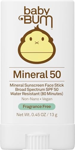 Sun Bum Baby Bum SPF 50 Sunscreen Stick - Mineral, Travel Size