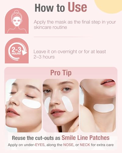 Bio-Collagen Hydrogel Sheet Mask - Deep Hydration & Firming, 5 Pack