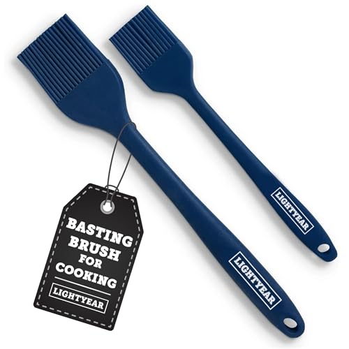 Lightyear Silicone Basting Brush for Grilling and Baking