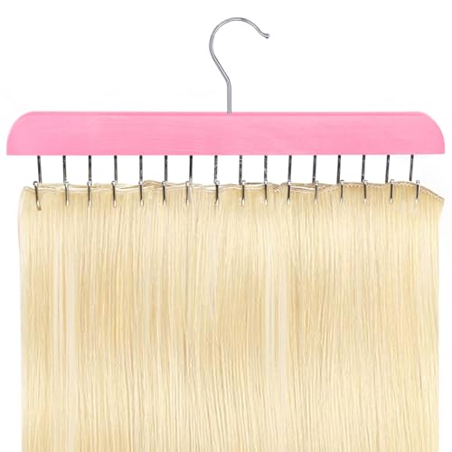 Hair Extension Holder & Hanger - 16-Inch Weft Organizer Rack