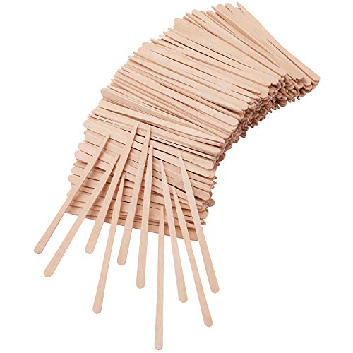 Hedume Wax Applicator Sticks 2000 Pieces - Wood Spatulas for Hair Removal & Crafting