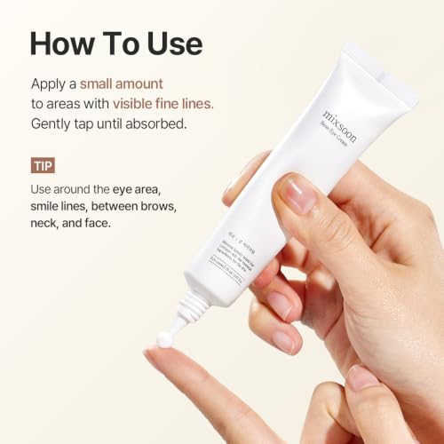 Mixsoon Bean Eye Cream 20ml - Nourishing, Firming for Dark Circles