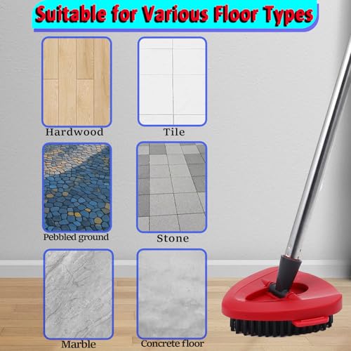 O-Cedar EasyWring Compatible Spin Mop Scrub Brush Head Refills - 2 Pack