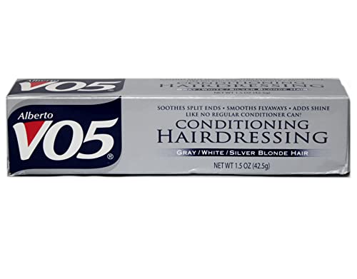 VO5 Conditioning Hairdressing for Gray & Silver Blonde Hair - 1.5 oz (Pack of 2)