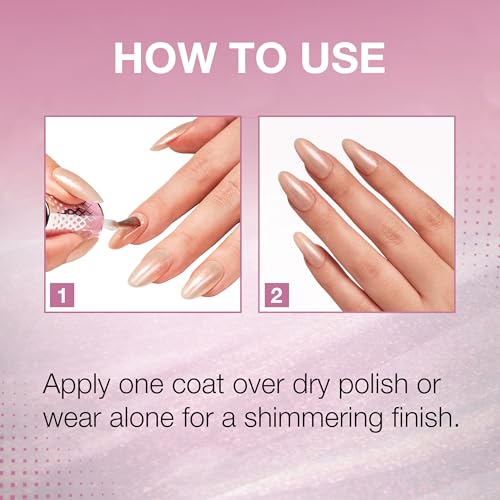 Seche Fx Diamond Effect Top Coat - Pink Transforming Shimmer Nail Polish