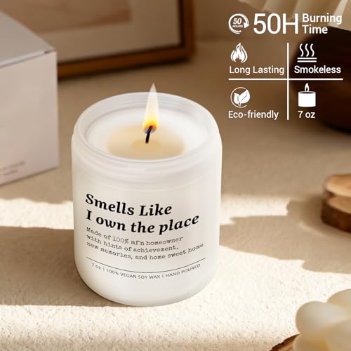 Lavender Scented Candle - Humorous Housewarming Gift