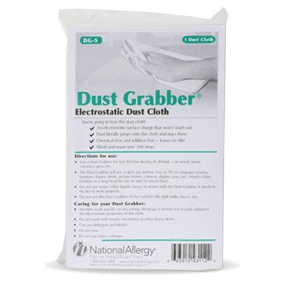Allertech Magnetic Dusting Cloth - 4 Pack, Electrostatic Dust Grabber