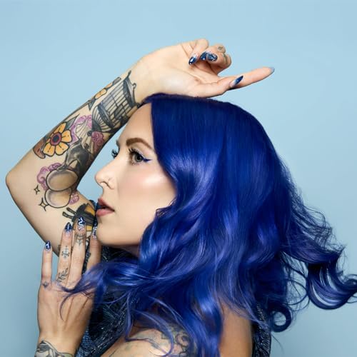 Arctic Fox Semi-Permanent Hair Dye - Sorceress Midnight Blue, 5.6 oz