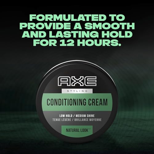 Axe Styling Cream, Natural Soft Hold Hair Cream, 2.64oz (Pack of 2)