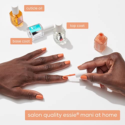 essie Burning Love Vegan Nail Polish - Coral Cream Finish, 0.46 fl oz