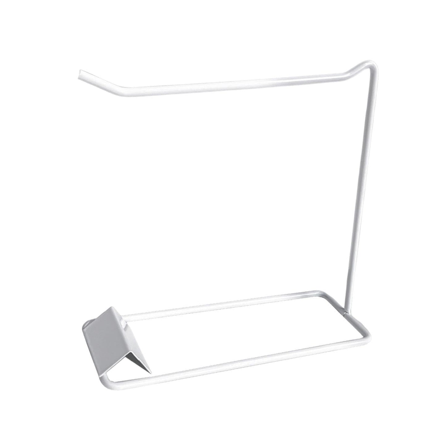 Colaxi Nail Art Display Stand Jewelry Rack Iron Shelf Multifunctional for Dressing Table Accessory 20x7.4x20cm Practice Tool, White