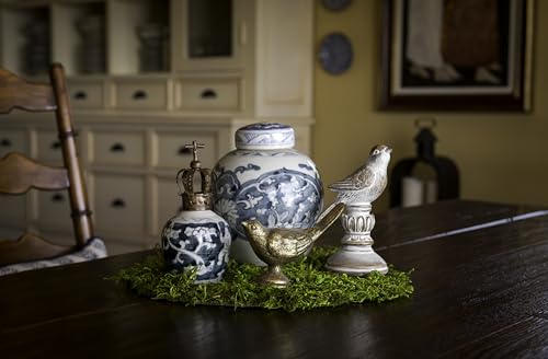 SuperMoss Preserved Moss Placemat - 12" Round Table Decor