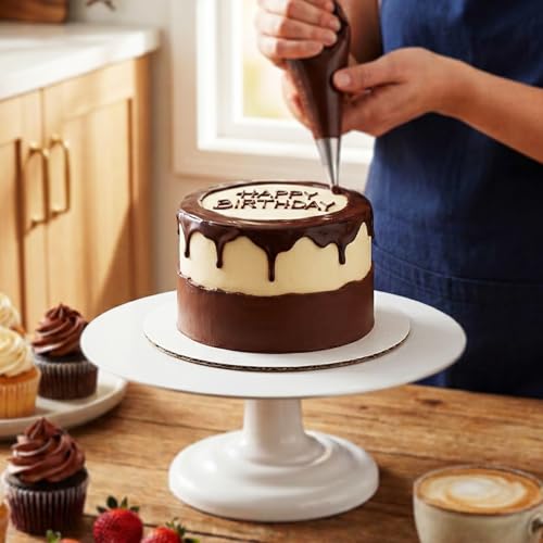 10-Inch Round Cake Boards - 50 Pack Food-Grade Cake Drums
