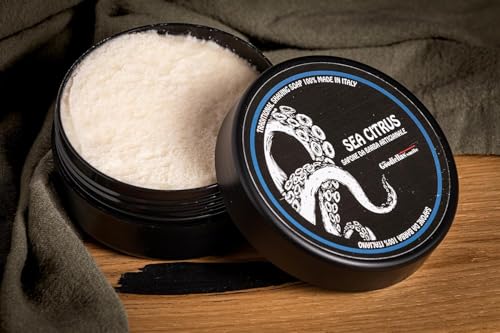 Sea Citrus Shaving Soap - 3.5 Ounce | The Goodfellas' Smile