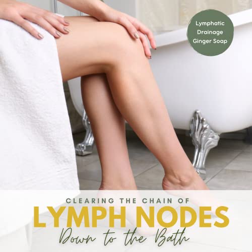 Ginger Lymphatic Drainage Soap for Cellulite Reduction & Skin Tightening - Natural Detox Bar