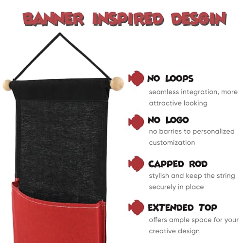 RUNROLE Fish Extender Organizer for Cruise Gift Exchange - 2 Pocket Design
