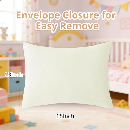 Yvrcen 3-Piece Ivory Toddler Sheet Set - Soft Microfiber Bedding