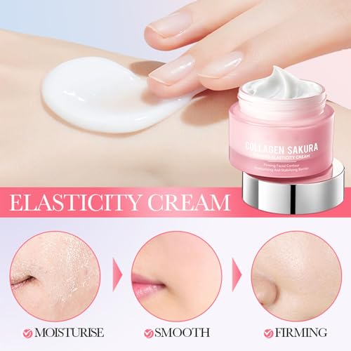 LOTIZUO 11-Piece Cherry Blossom Skincare Set for Hydrating & Anti-Aging