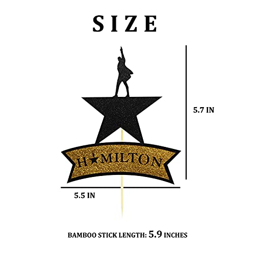 Hamilton Birthday Cake Topper for Kids & Adults Party Decor