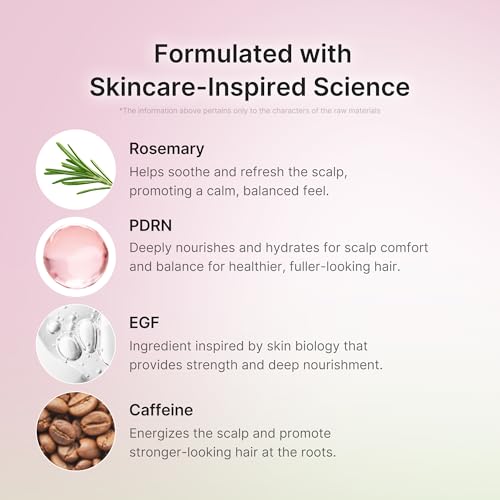medicube Rosemary PDRN Scalp Refresh & Nourish Serum | Non-Greasy, Lightweight Serum for Thicker, Fuller, Denser-Looking Hair | Scalp Treatment for Flake-Prone Scalp, Soothing | Korean Hair Care, 20ml