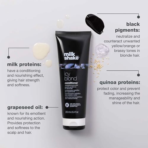milk_shake Icy Blond Conditioner for Cool-Toned Hair