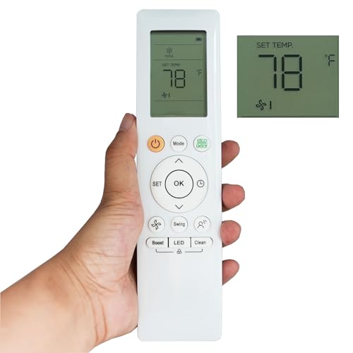 Replacement Remote Control for Midea A/C Models RG10A/RH10B