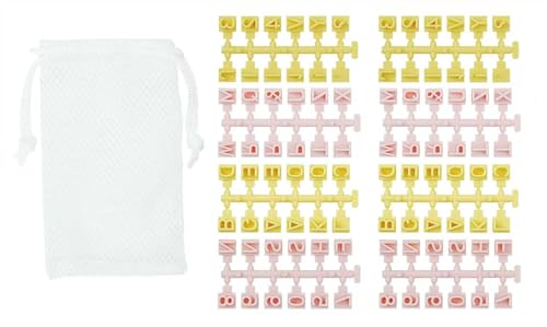 96-Piece Cookie Letter Stamps Set for Cake Decorating