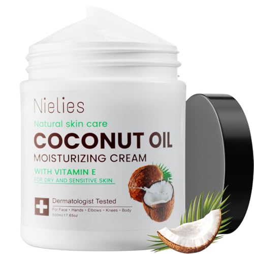 Nielies Coconut Oil Moisturizing Cream for Skin & Body - Variation 1