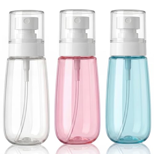 GIVITASOT MIX-3 Travel Refillable Fine Mist Spray Bottles 3.4oz