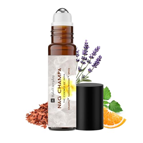 Nag Champa Perfume Oil Roll-On | Alcohol-Free | 1/8 oz