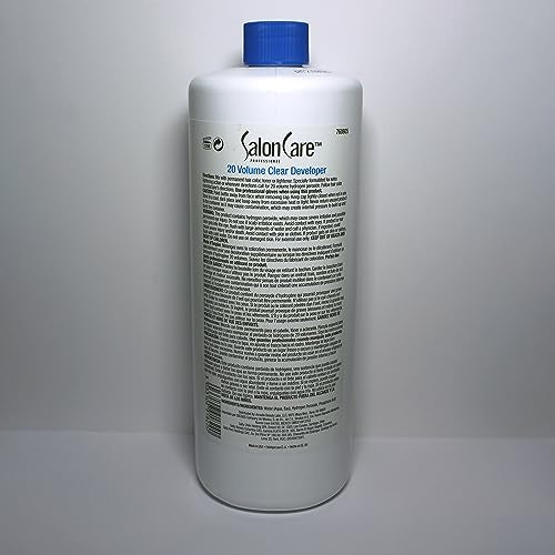 Salon Care 20 Volume Clear Developer - Superior Gray Coverage, 32 oz