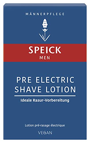 Speick Men Pre Electric Shave Lotion with Lavender Oil - 3.4 oz