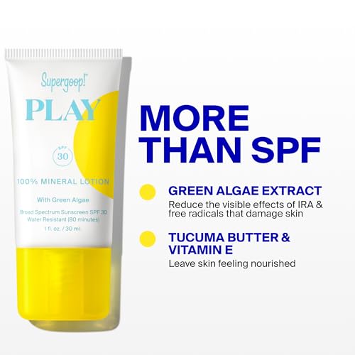 Supergoop! Play Mineral Lotion - 1 Fl Oz - SPF 30 Sunscreen